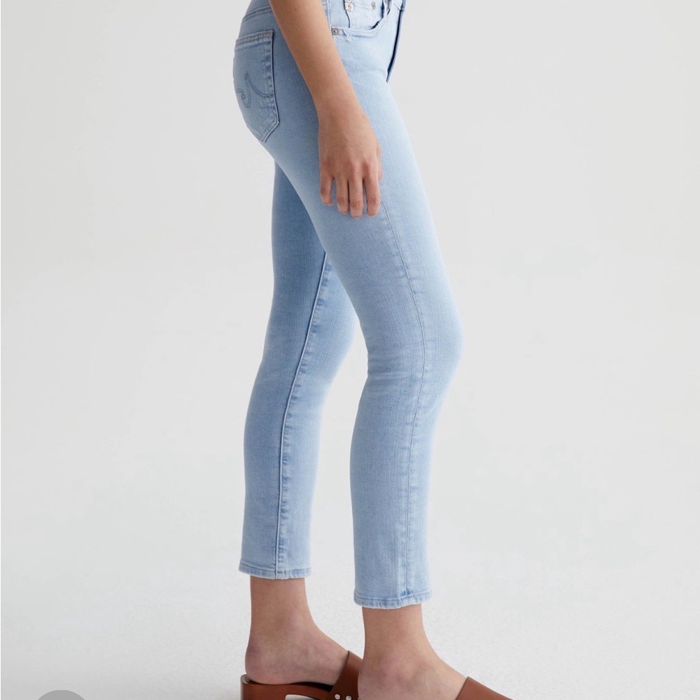 AG Adriano Goldschmied PRIMA Crop mid-rise cigarette leg jeans size28